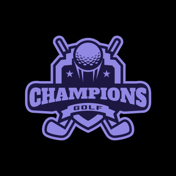 Champions Golf logo template Thumbnail